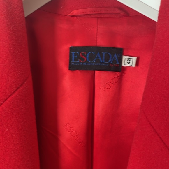 Escada 100% wool coat - Picture 3 of 15
